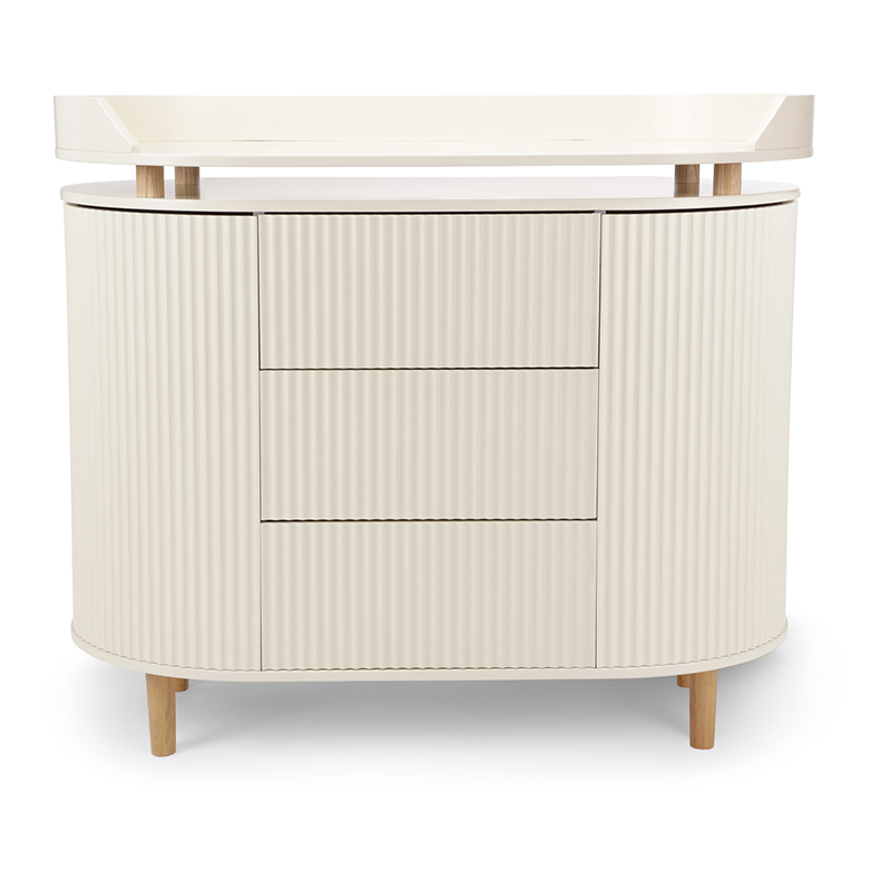 Kas Kopenhagen Kai Wickelkommode in Cream Oak. 