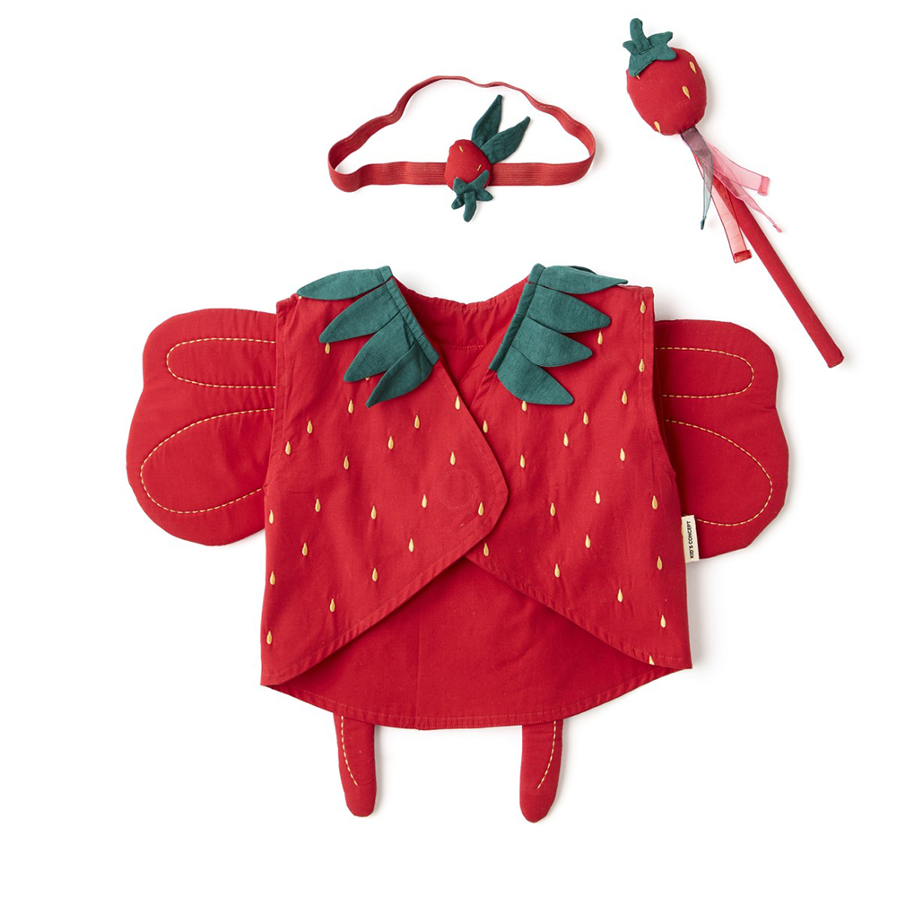 Kids Concept Strawberry Fairy Costume