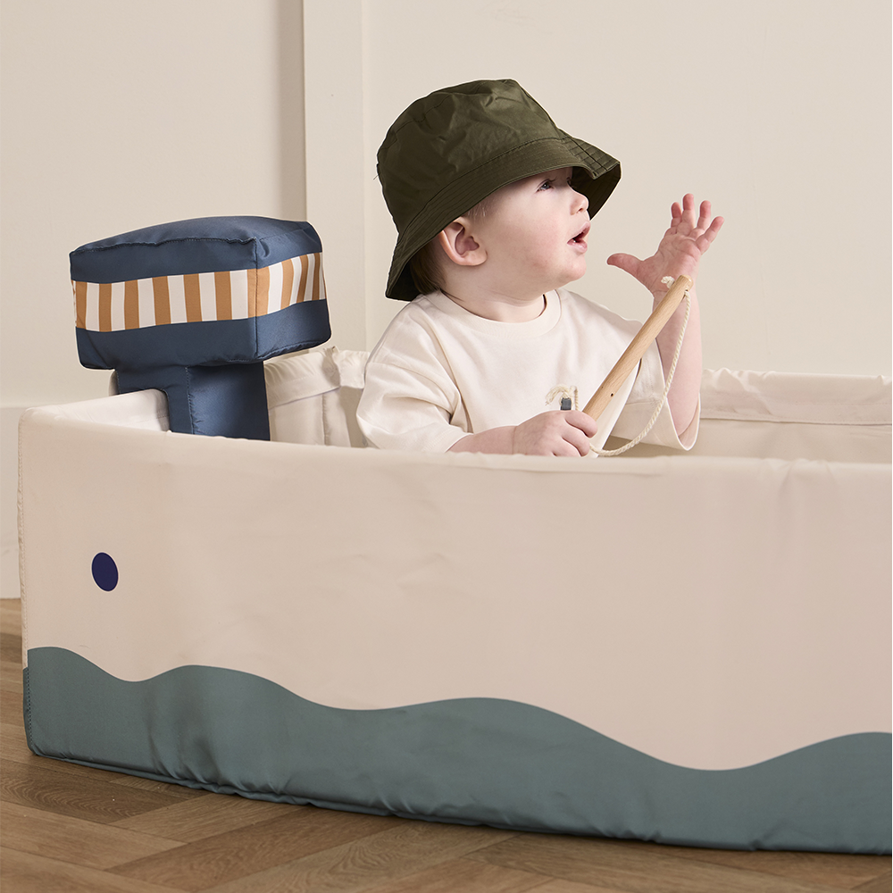 Kids Concept Fischerboot aus Stoff mit Angelset - Online MY SNOWFLAKE