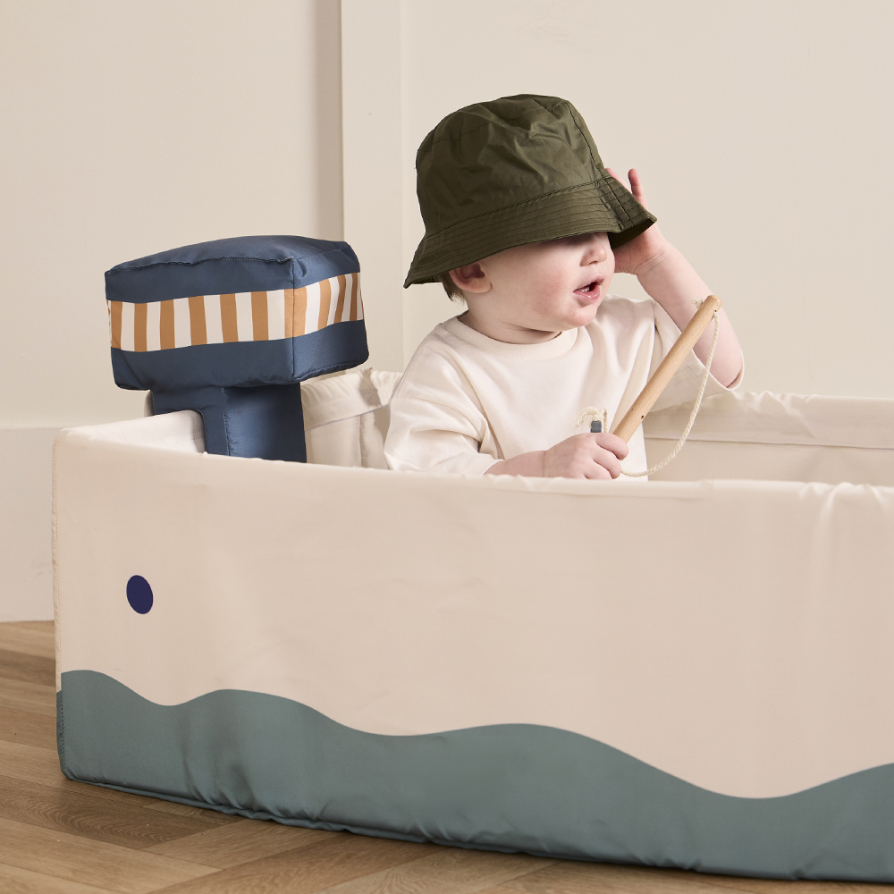 Kids Concept Fischerboot aus Stoff mit Angelset - Online MY SNOWFLAKE