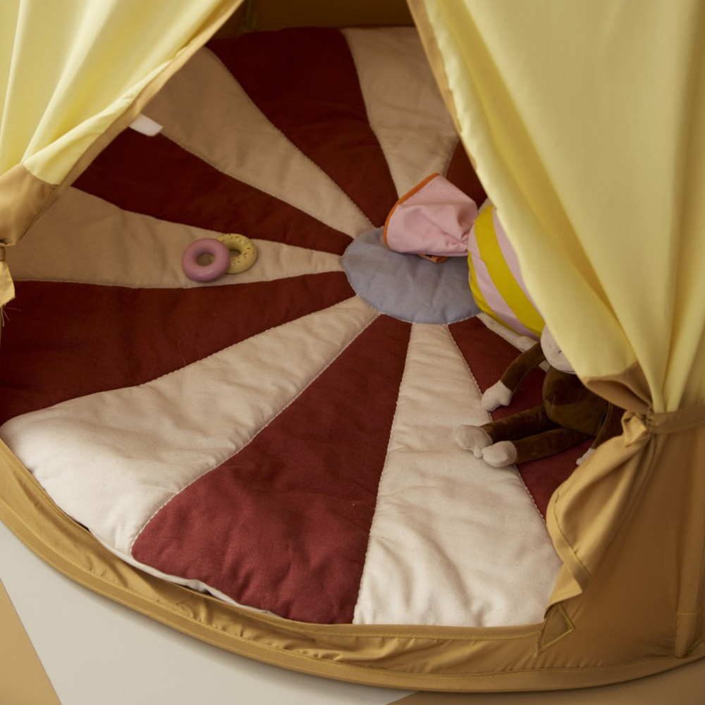 Kids Concept  Spielmatte 'Zirkus' Rot