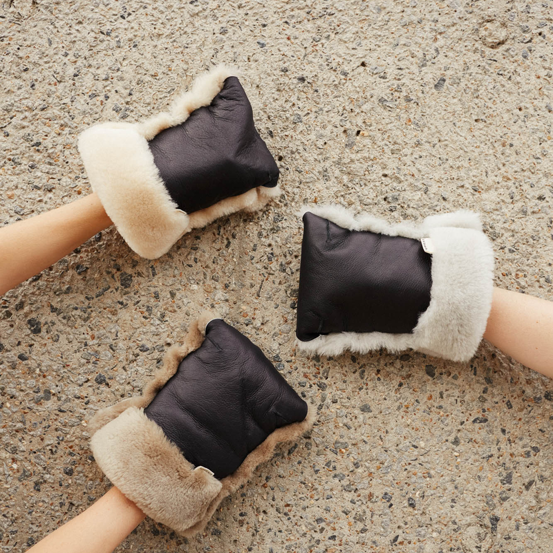 BINIBAMBA  Merino Kinderwagen Handschuhe  Moon - Online MY SNOWFLAKE