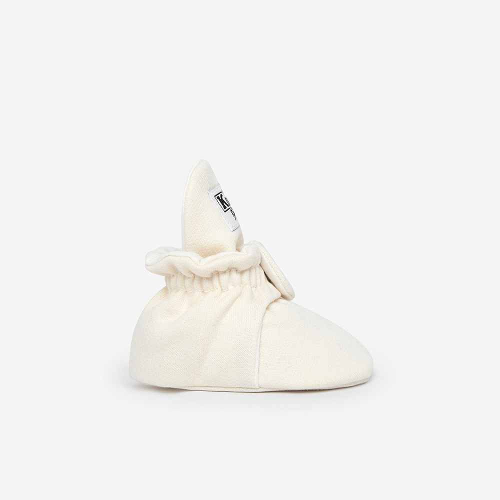 Kings & Rebels Baby Booties 'Cotton' Cream - Online MY SNOWFLAKE