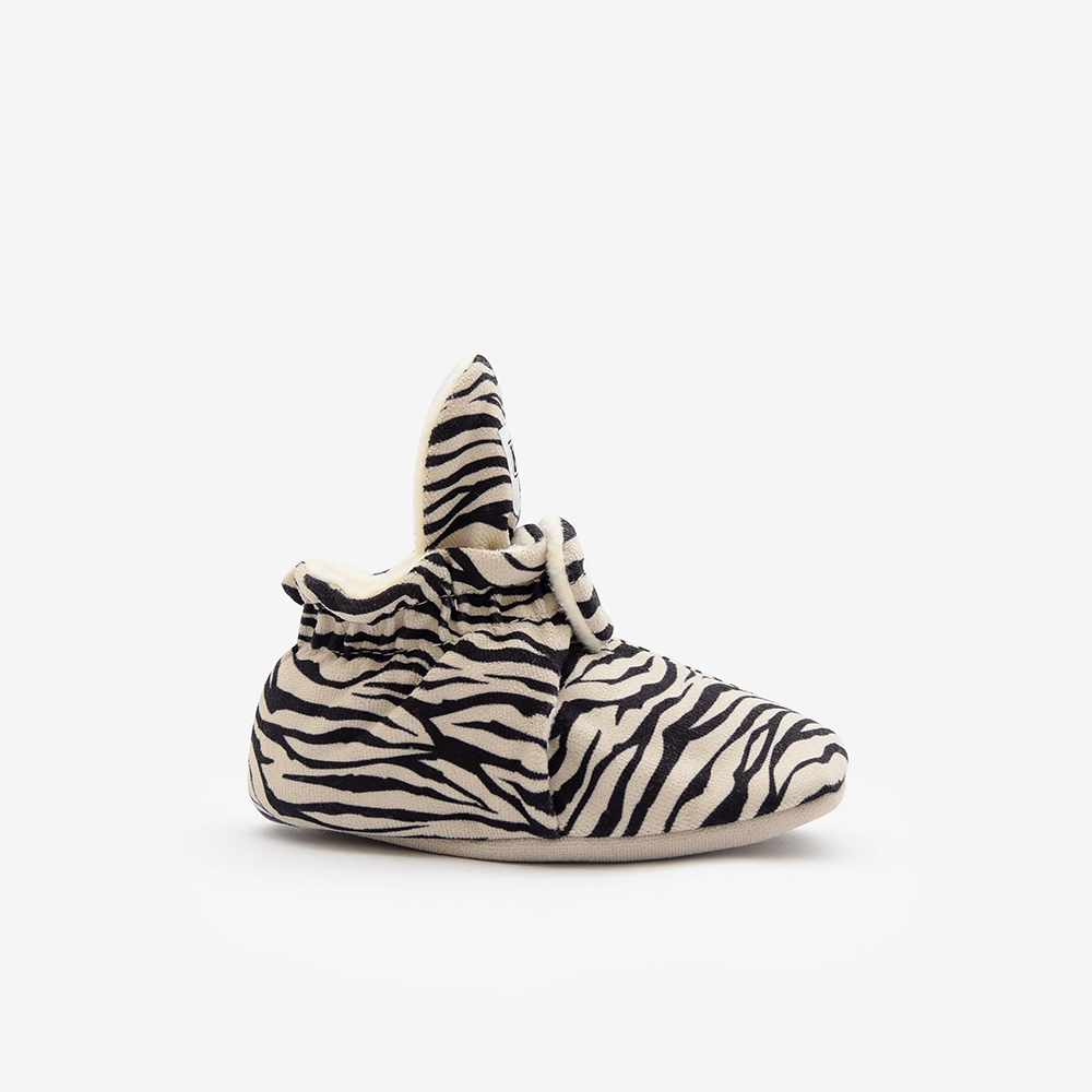Kings & Rebels Chaussons Bébé 'Gamuza' Zèbre