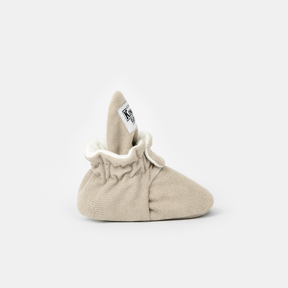 Kings & Rebels Baby Booties 'Gamuza' Ivory - Online MY SNOWFLAKE