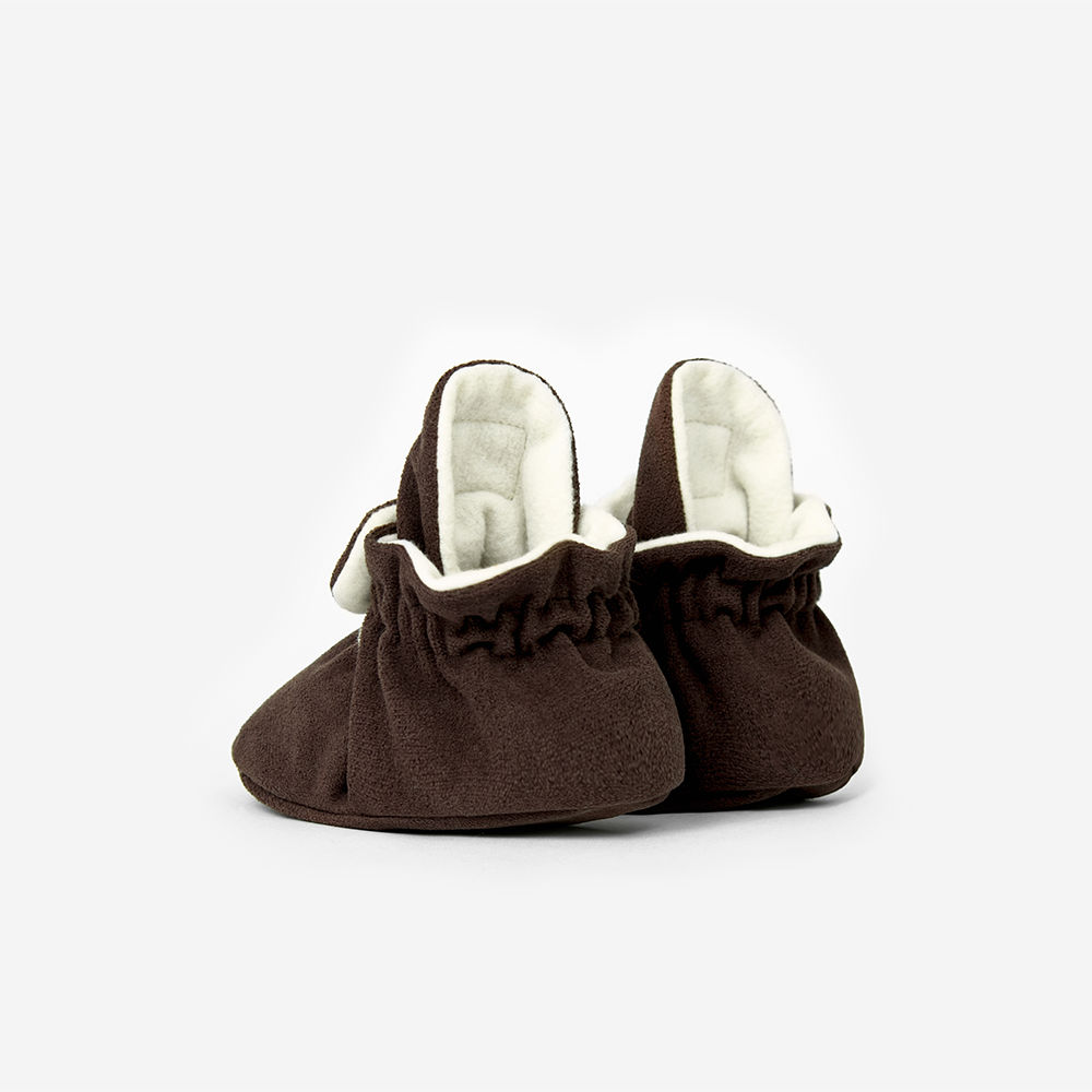 Kings & Rebels Baby Booties 'Gamuza' Chocolate - Online MY SNOWFLAKE