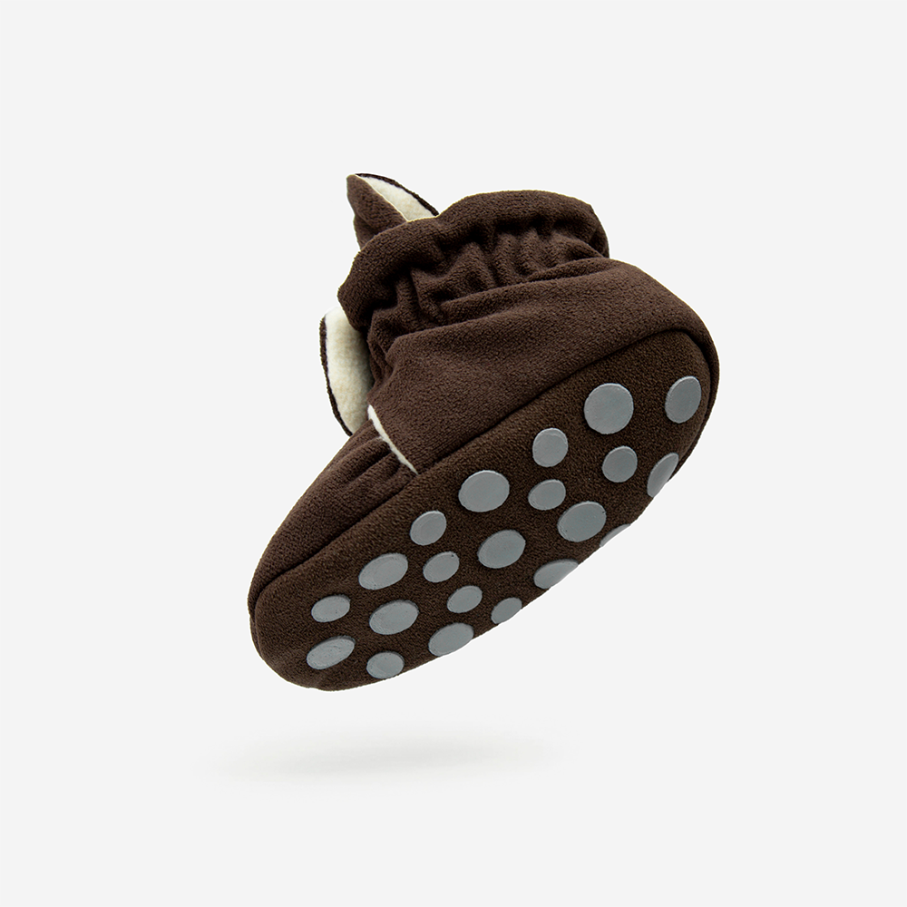 Kings & Rebels Baby Booties 'Gamuza' Chocolate - Online MY SNOWFLAKE