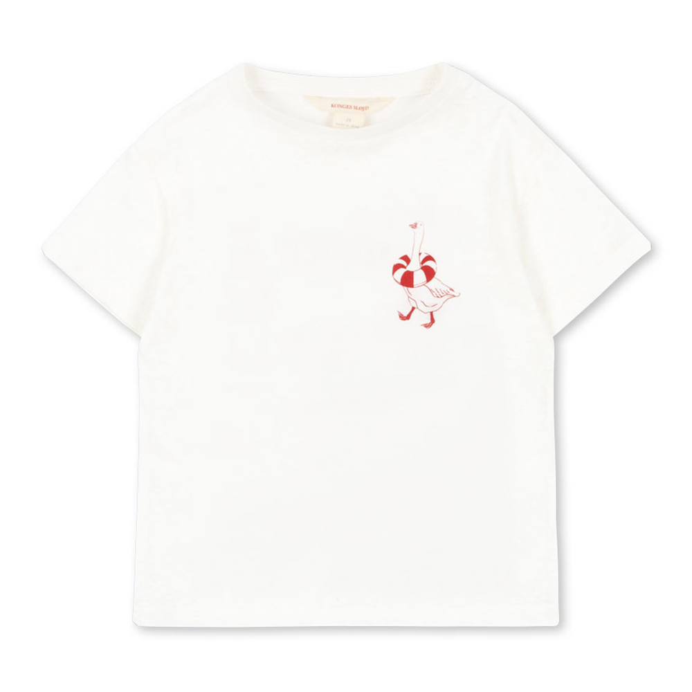 Konges Sløjd T-Shirt 'Era' Off White/Lifeguard Service