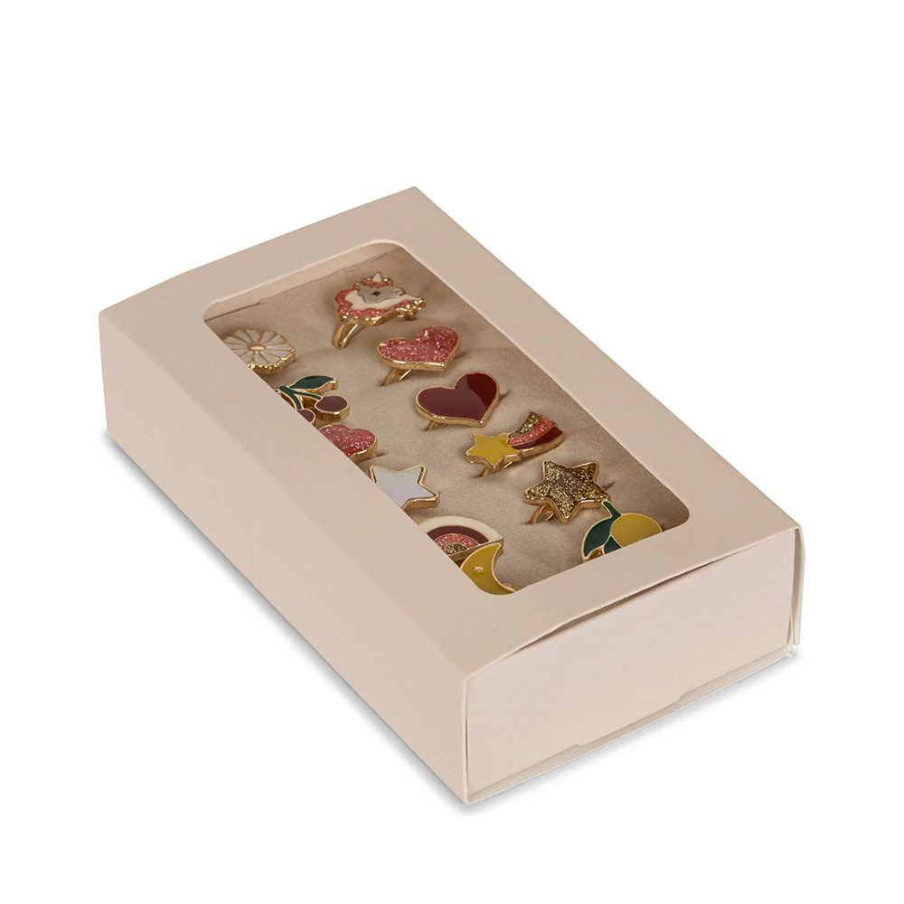 Konges Sløjd 12-piece ring set