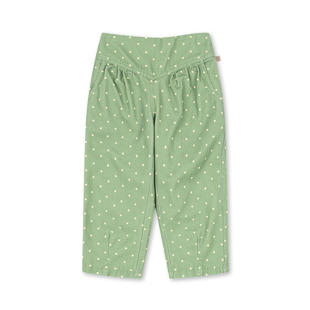 Konges Sløjd Pantalon 'Nola' Pois Pistache