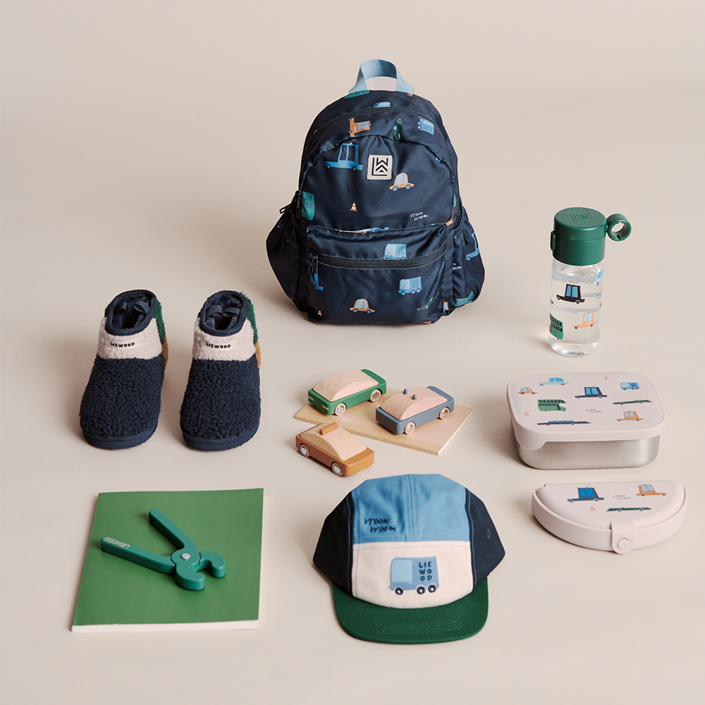 Liewood  Rucksack 'Andreas' Cars/Classic Navy