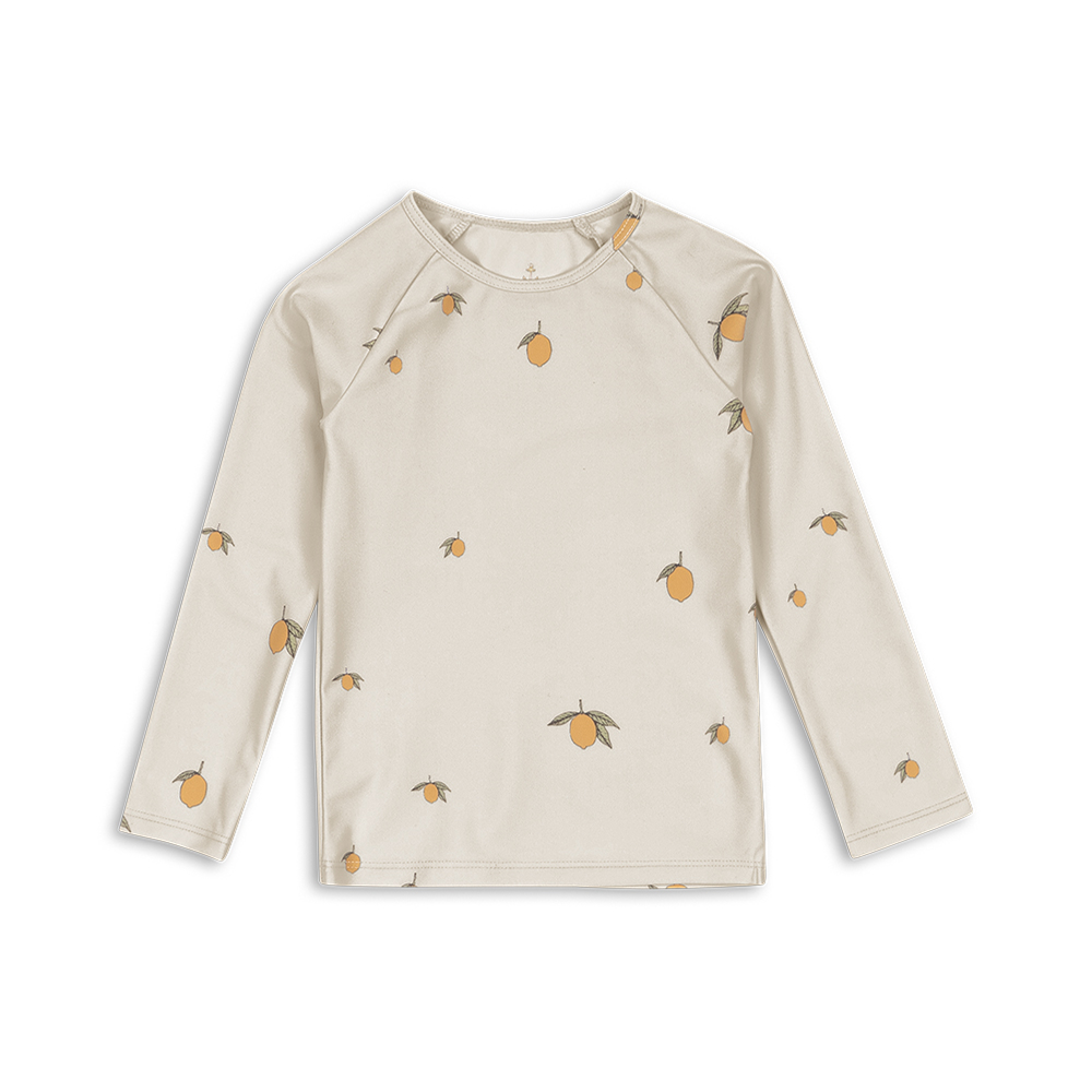 Konges Sløjd T-shirt de bain UV manches longues 'Aster' Mon Grand Citron