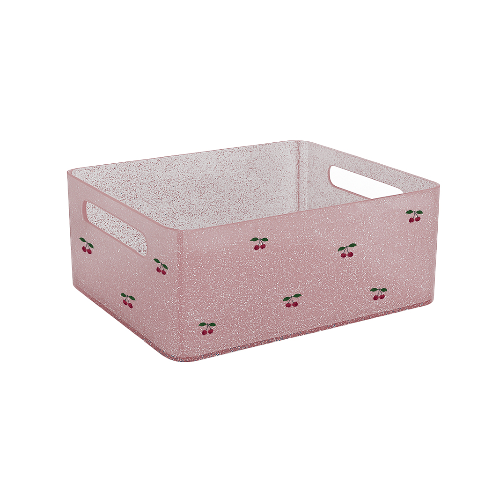 Konges Sløjd Boîte de rangement Glizer, lot de 2 Sparkling Blush