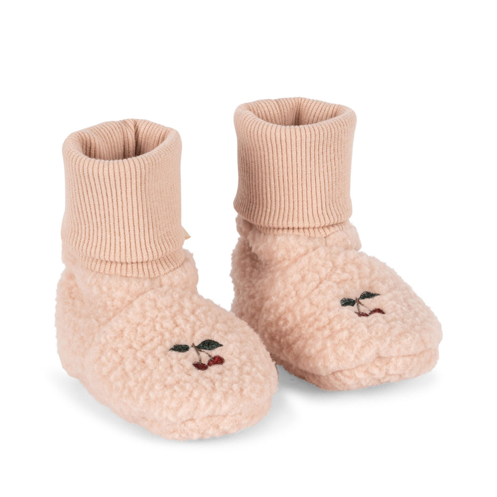 Chaussons pour bébé Konges Sløjd 'Safa' Rose Smoke
