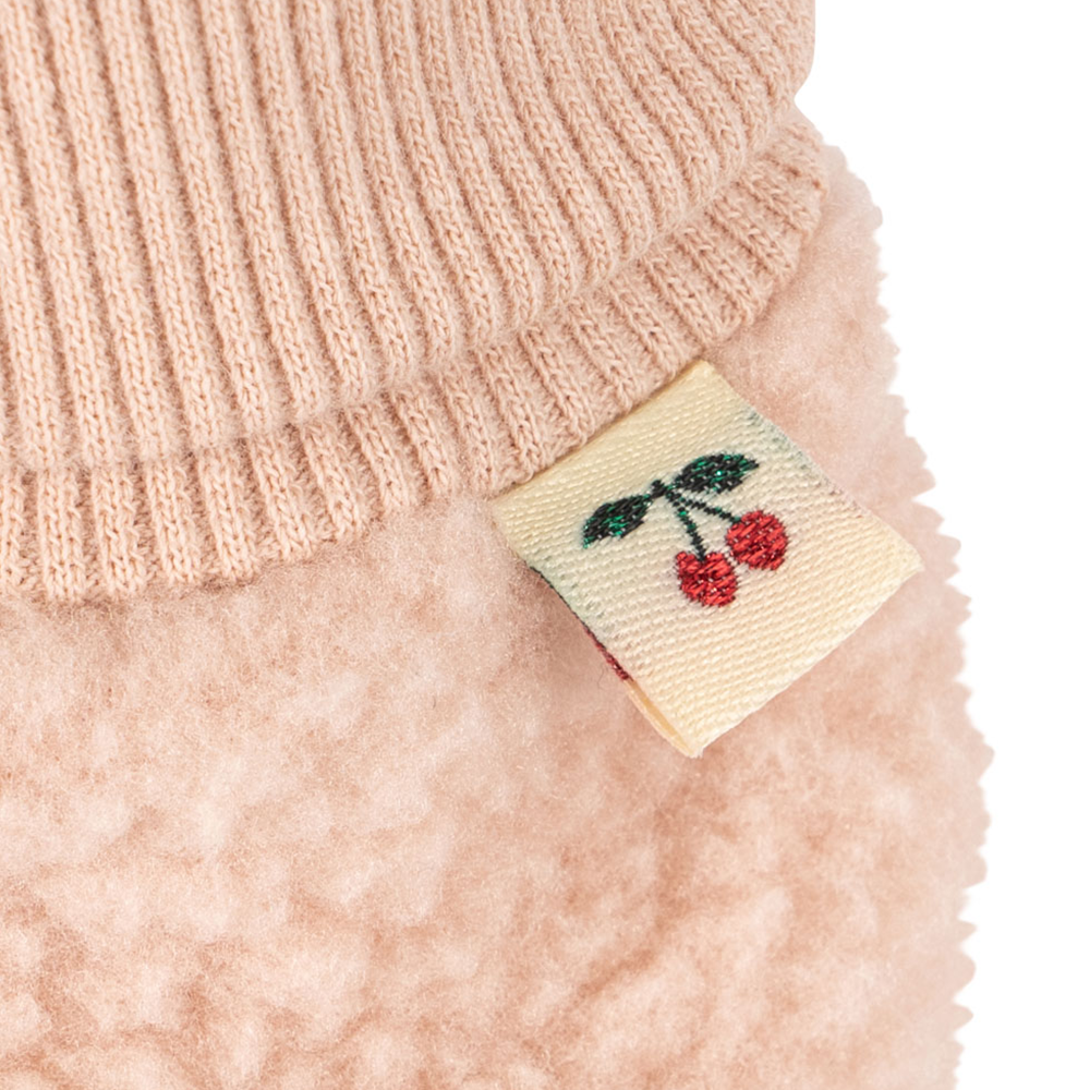 Chaussons pour bébé Konges Sløjd 'Safa' Rose Smoke
