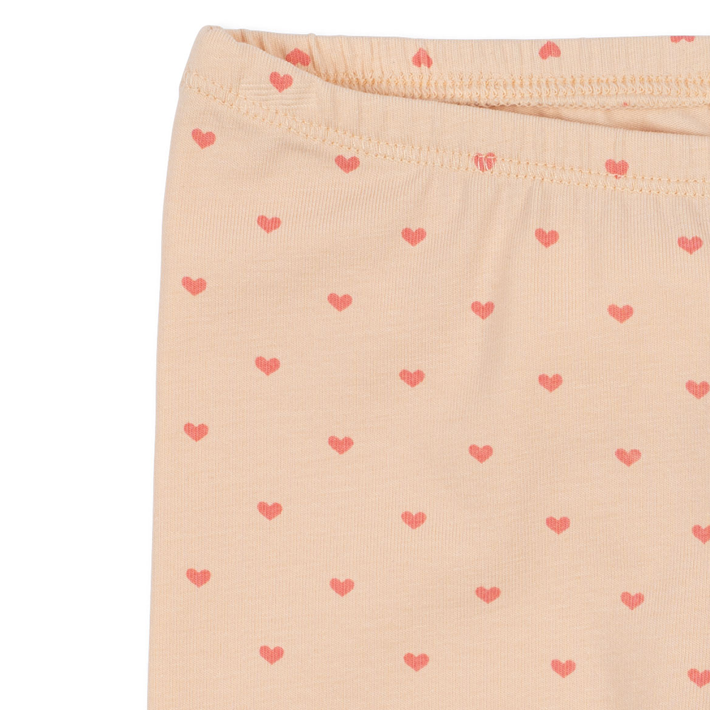 Konges Sløjd Baby Leggings 'Basic' Teddy Coeur - Online MY SNOWFLAKE