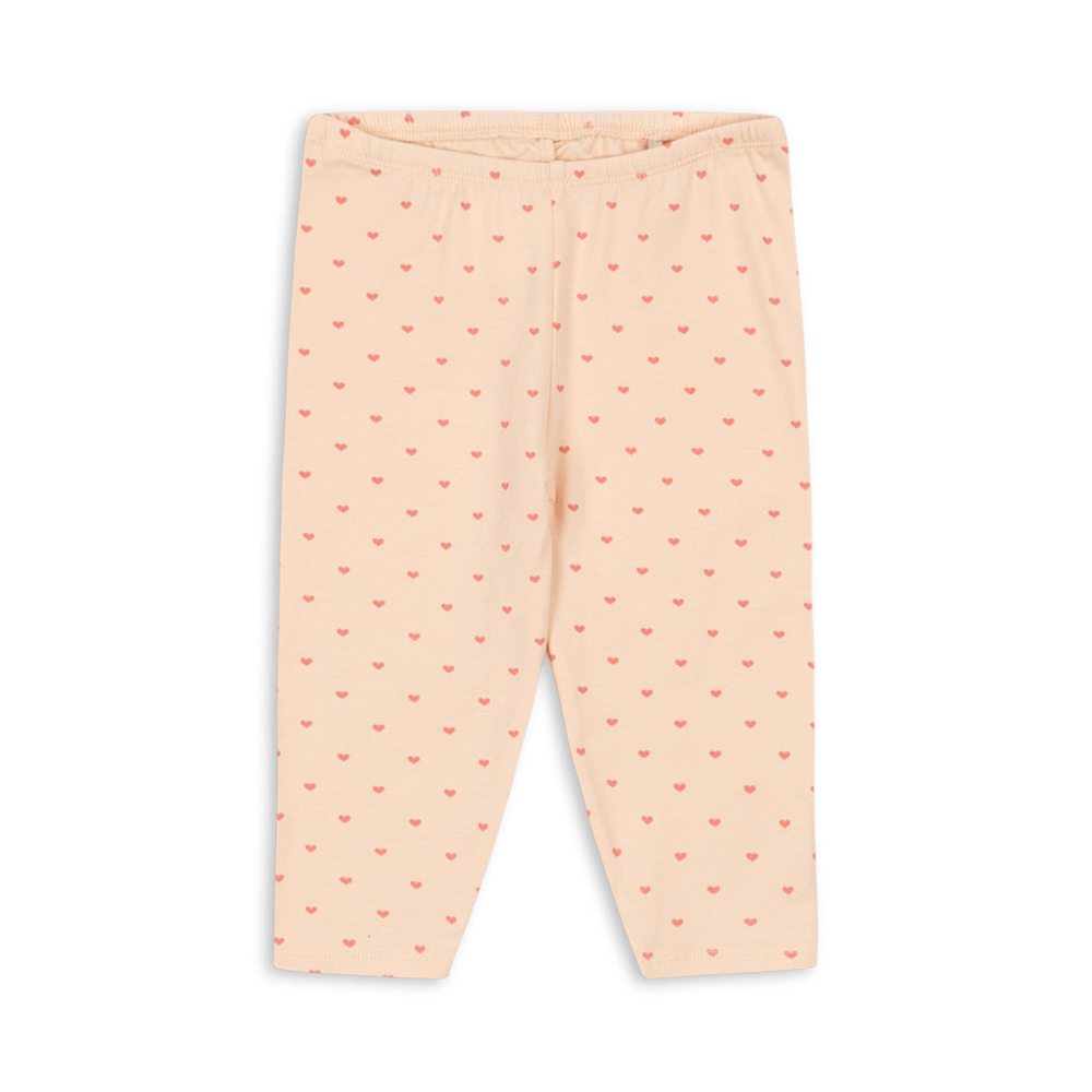 Konges Sløjd Baby Leggings 'Basic' Teddy Coeur - Online MY SNOWFLAKE