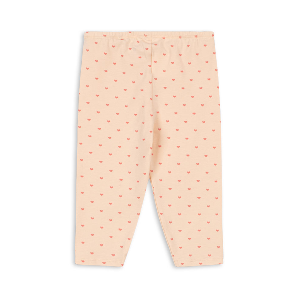 Konges Sløjd Baby Leggings 'Basic' Teddy Coeur - Online MY SNOWFLAKE