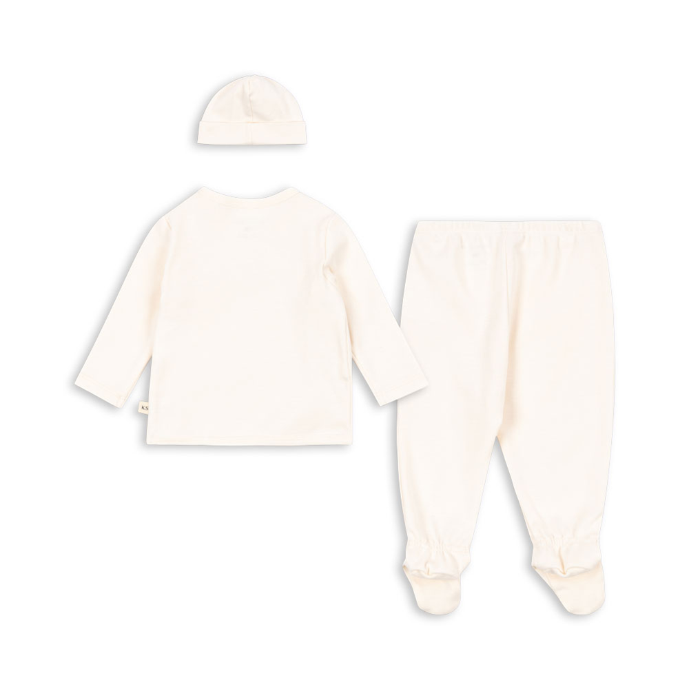 Konges Sløjd Ensemble bébé « Take-Me-Home » Blanc Antique