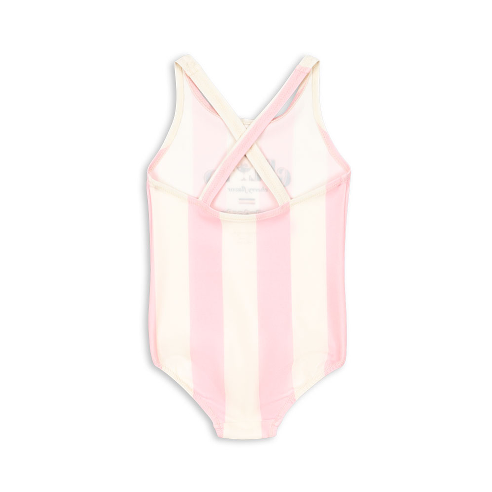 Konges Sløjd Badeanzug 'Pomia' Candy Rose Stripe
