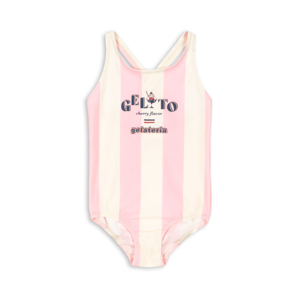 Konges Sløjd Badeanzug 'Pomia' Candy Rose Stripe