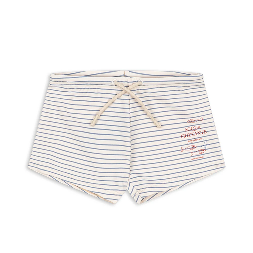 Konges Sløjd Badehose 'Aster' Stripe Bluie