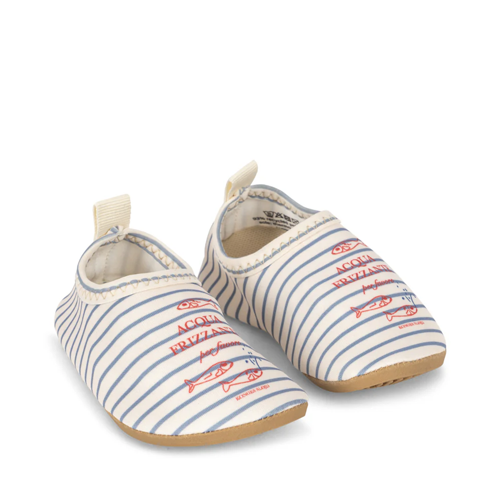 Konges Sløjd UV Bathing Shoes 'Aster' Stripe Blue