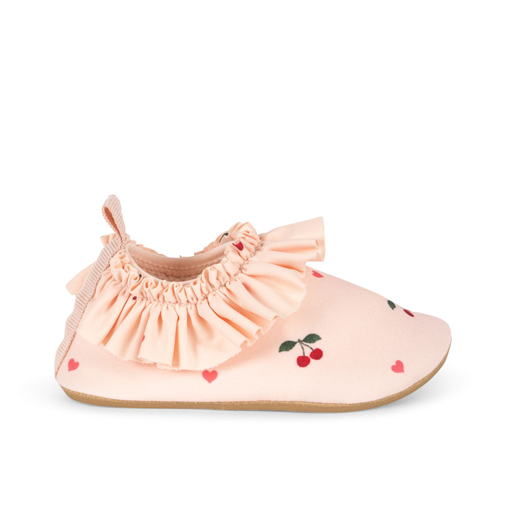 Konges Sløjd UV-Badeschuhe 'Merle' Cherry Coeur Rose