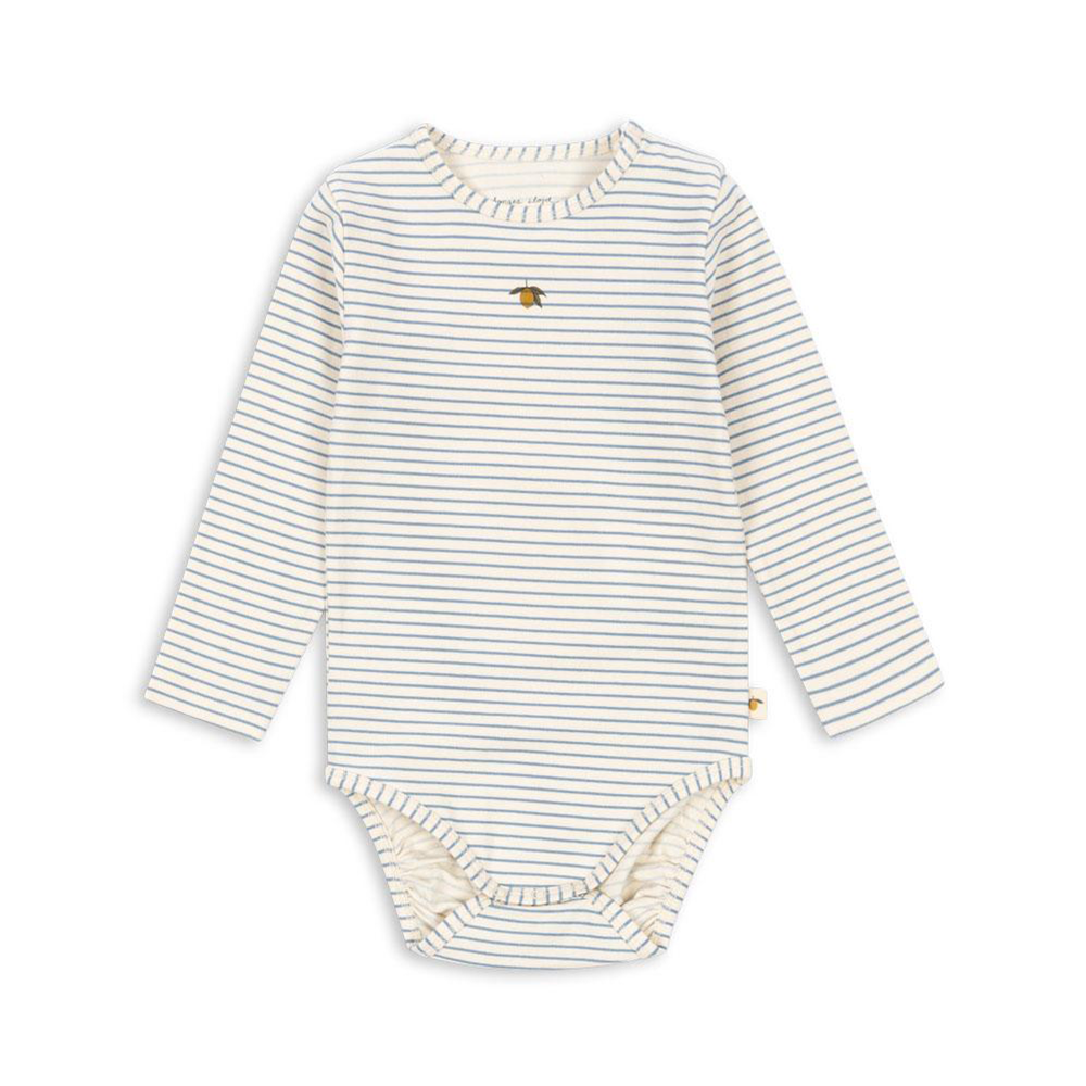 Konges Sløjd Bodysuit 'Basic' Stripe Bluie