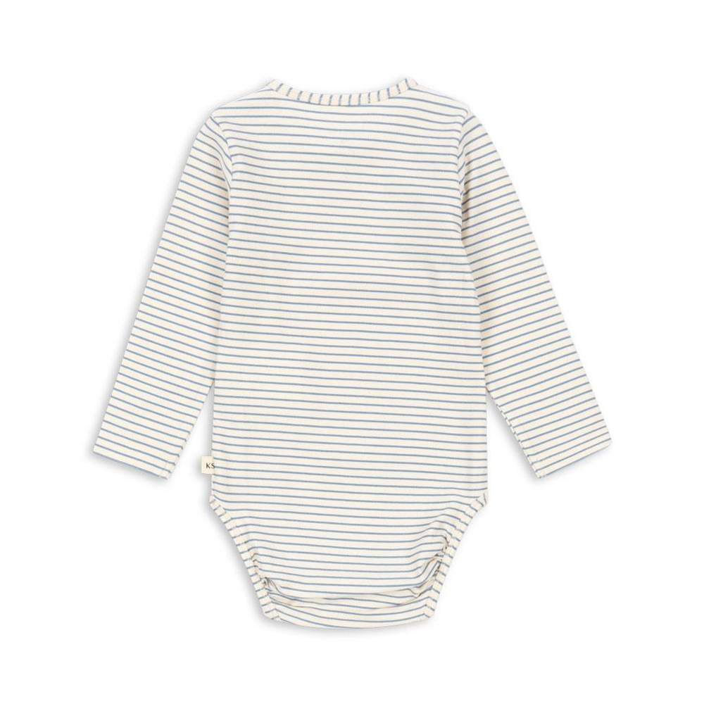 Konges Sløjd Bodysuit 'Basic' Stripe Bluie