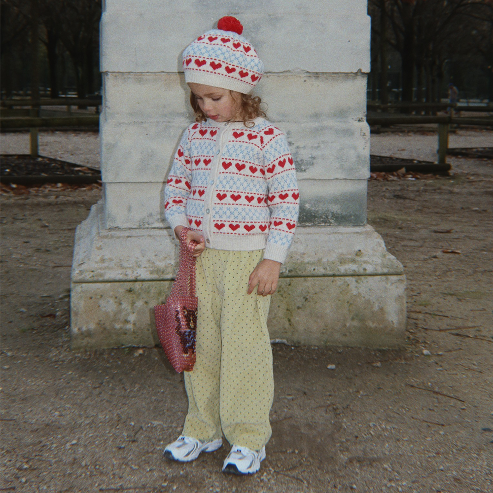 Konges Sløjd Knitted Cardigan 'Belou' Heart