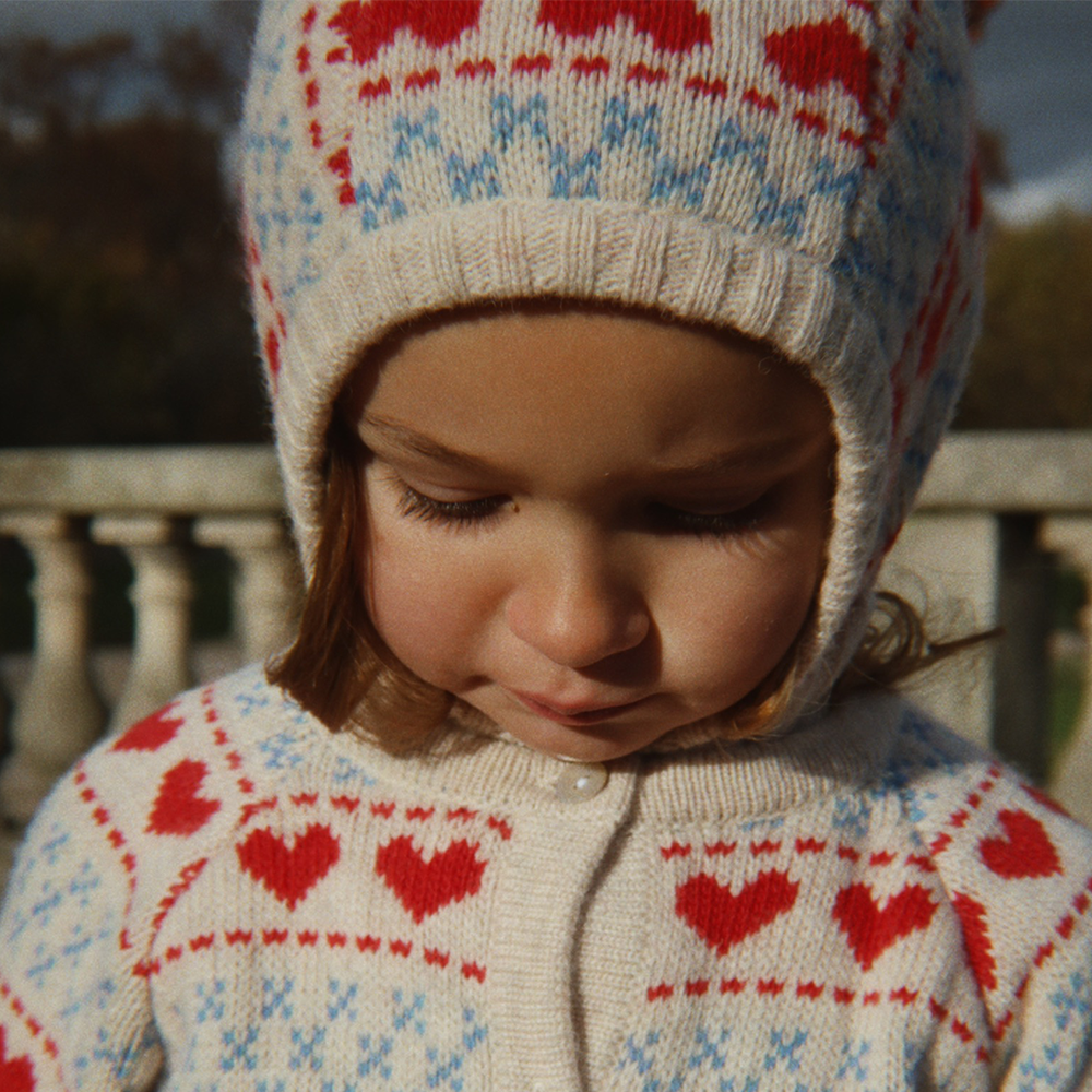 Konges Sløjd Knitted Cardigan 'Belou' Heart