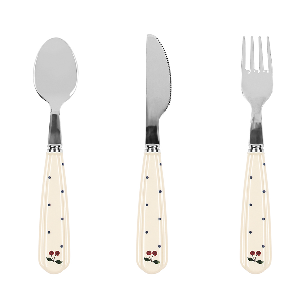 Konges Sløjd Cutlery Set Navy Dots