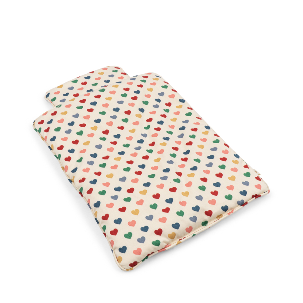 Konges Sløjd Doll Bedding Coeur Coloré