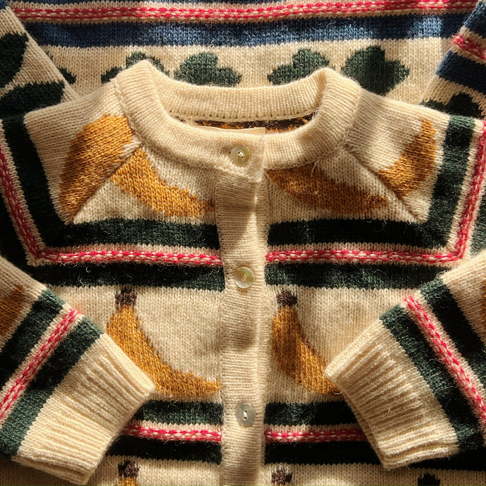 Konges Sløjd Strickcardigan 'Billie' Banana