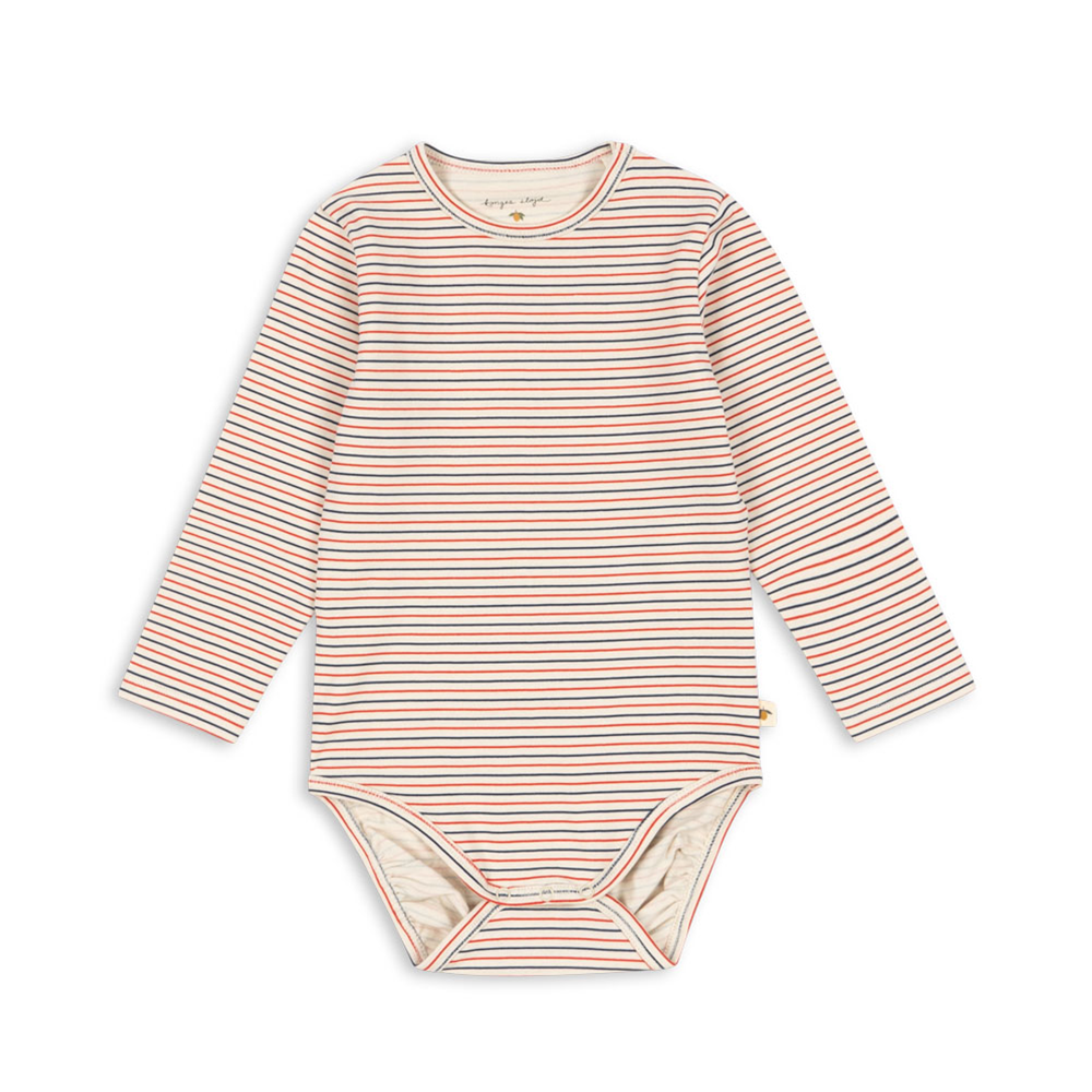 Konges Sløjd Body 'Basic' Stripe Tricolore Petit