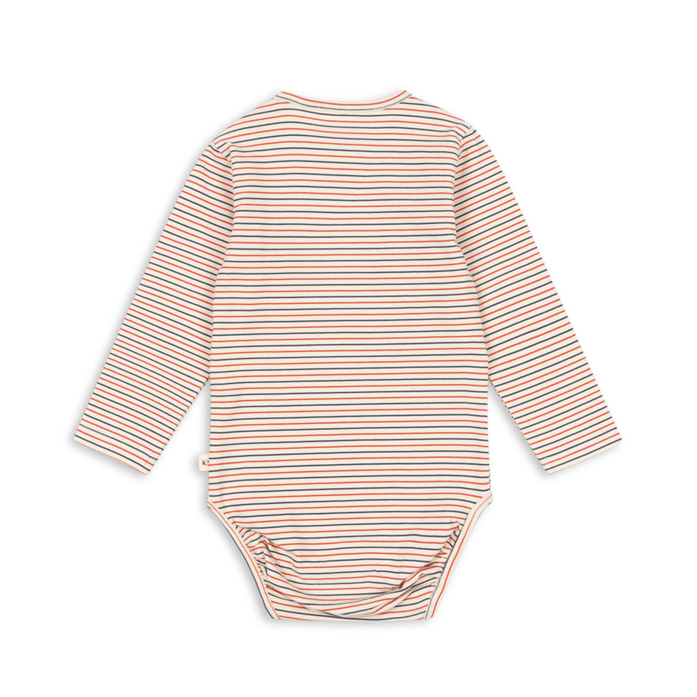 Konges Sløjd Body 'Basic' Stripe Tricolore Petit
