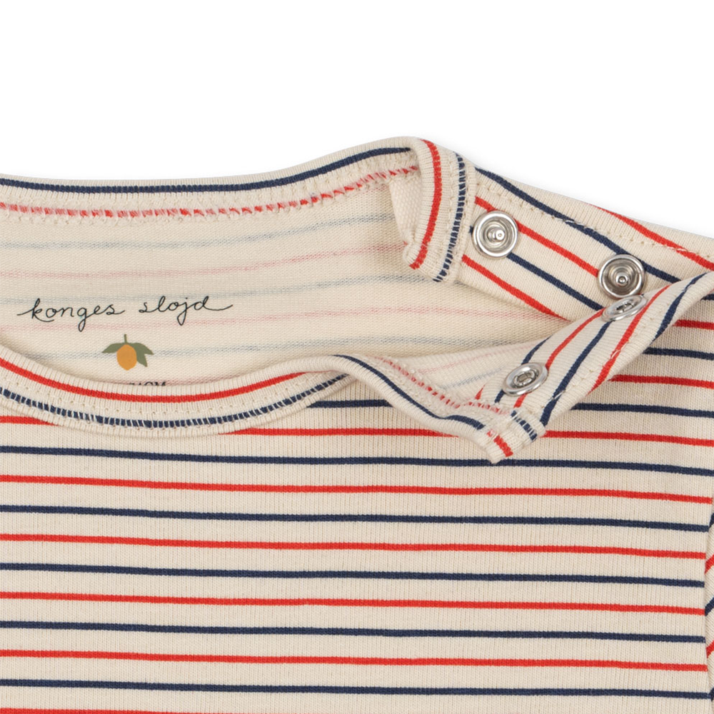 Konges Sløjd Body 'Basic' Stripe Tricolore Petit