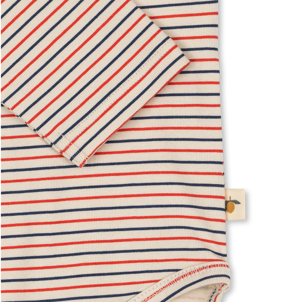 Konges Sløjd Body 'Basic' Stripe Tricolore Petit