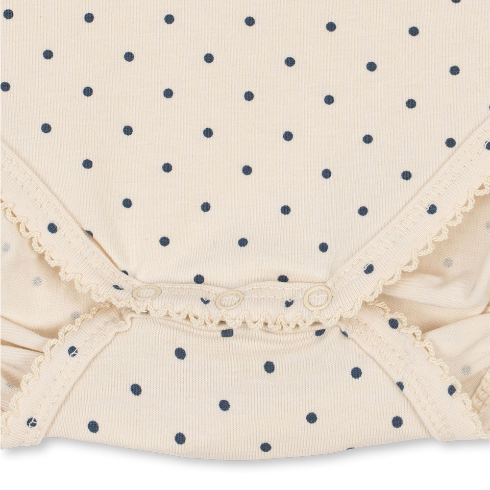 Konges Sløjd Body 'Basic' Blue Dot - Online MY SNOWFLAKE
