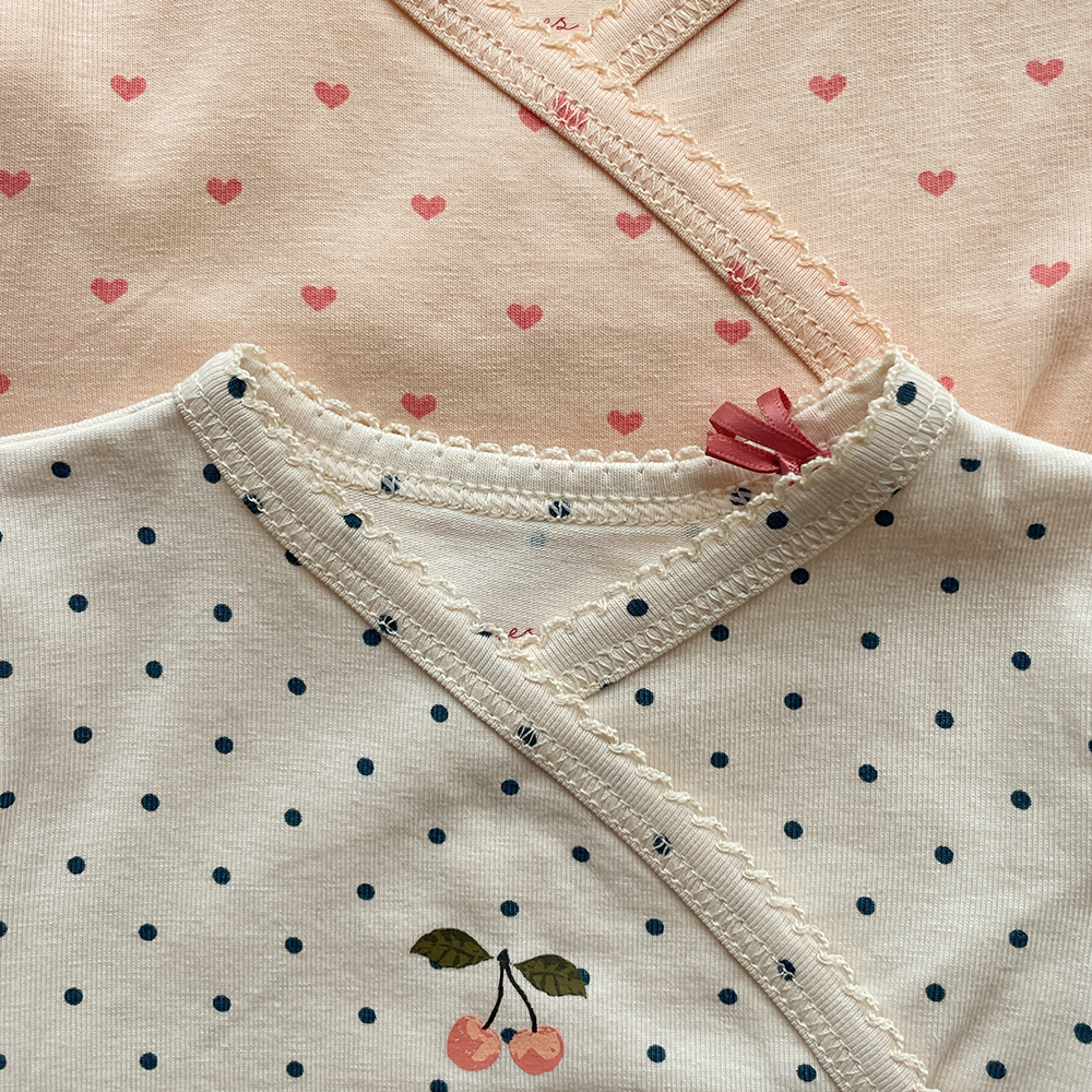 Konges Sløjd Newborn Wickelbody 'Basic' Blue Dot - Online MY SNOWFLAKE
