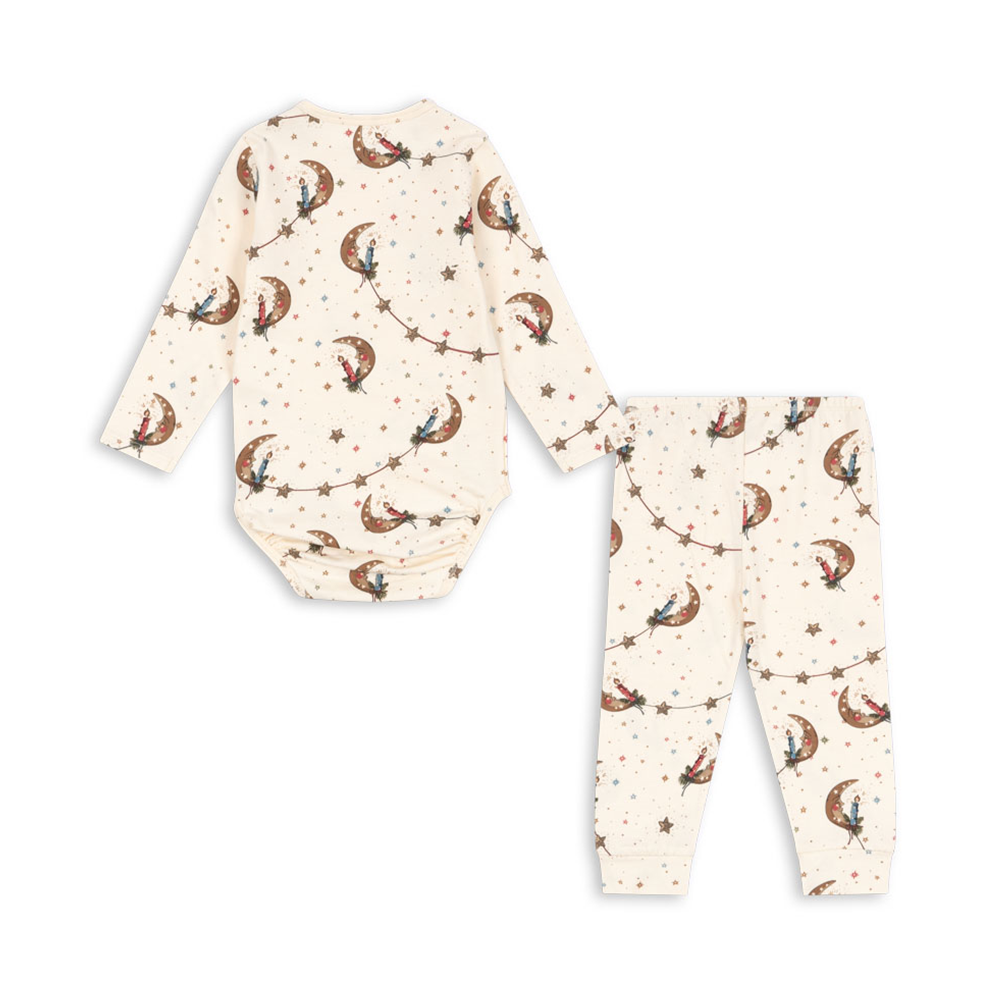Konges Sløjd Bodysuit and Leggings Set 'Basic' Luna
