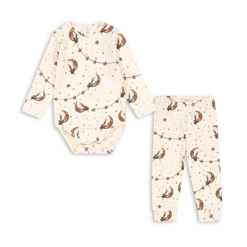 Konges Sløjd Bodysuit and Leggings Set 'Basic' Luna