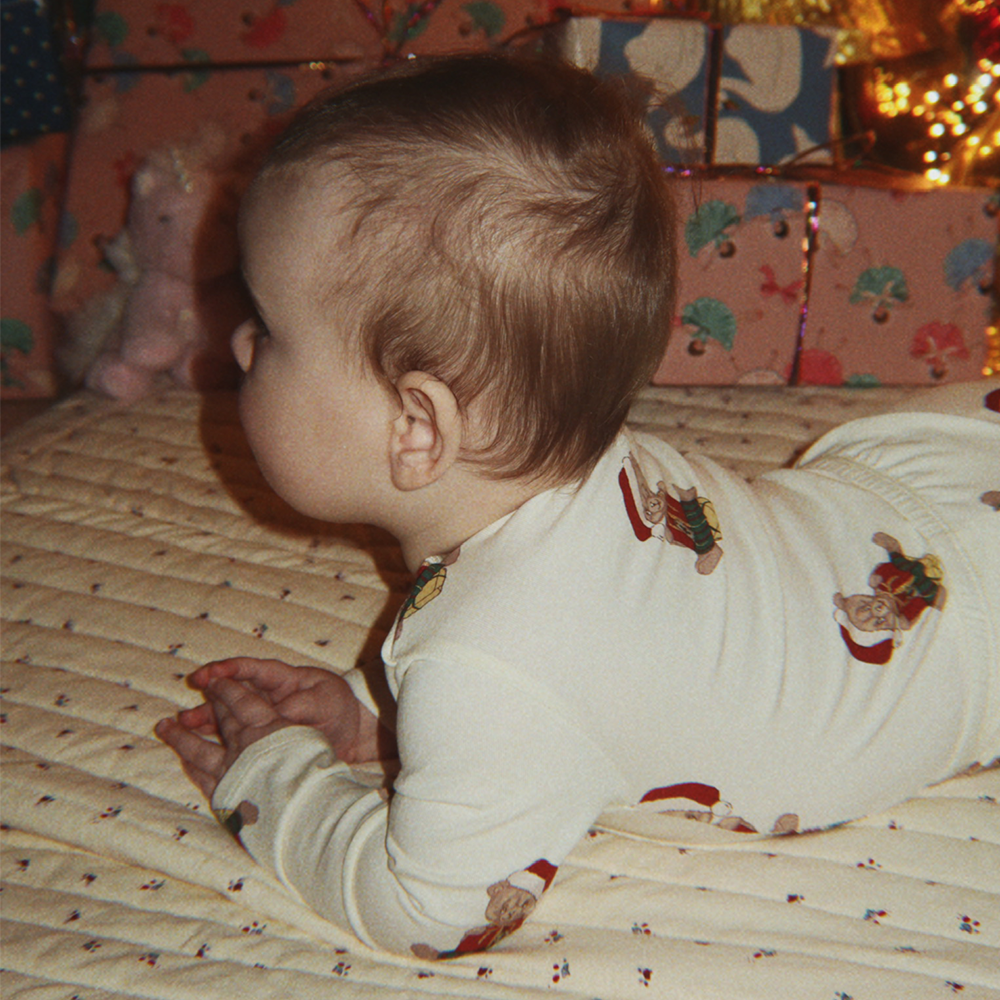 Ensemble body et leggings Konges Sløjd 'Basic' Teddy Bear