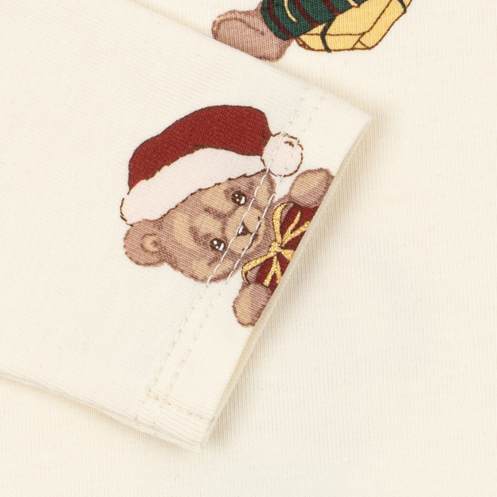Ensemble body et leggings Konges Sløjd 'Basic' Teddy Bear