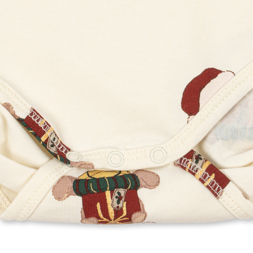 Ensemble body et leggings Konges Sløjd 'Basic' Teddy Bear