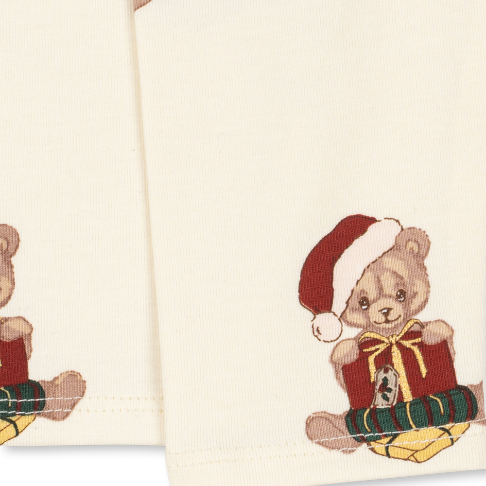 Ensemble body et leggings Konges Sløjd 'Basic' Teddy Bear