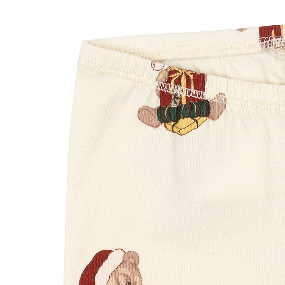 Ensemble body et leggings Konges Sløjd 'Basic' Teddy Bear