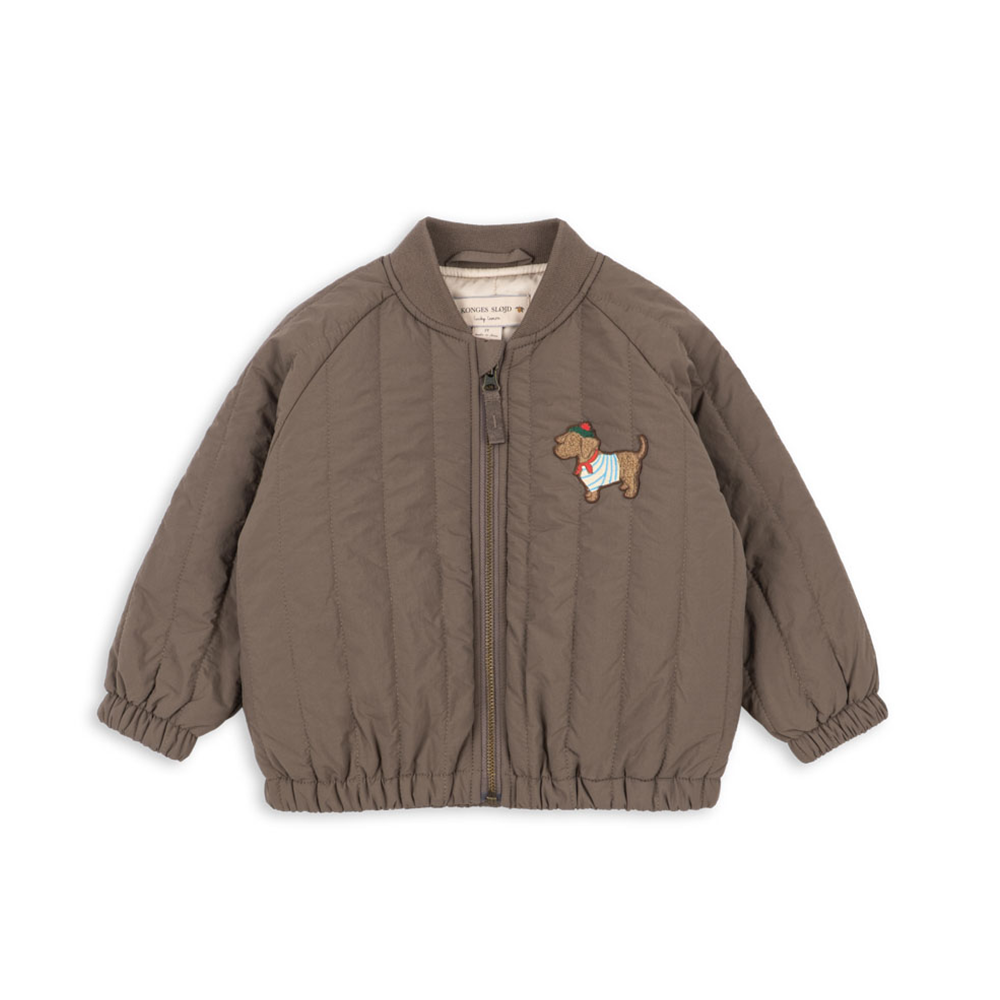 Konges Sløjd 'Juno' Bomber Jacket - Walnut