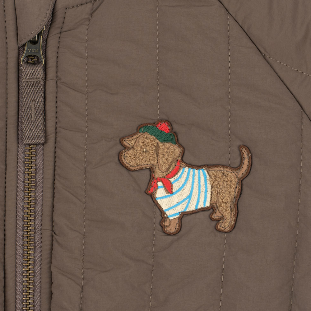 Konges Sløjd 'Juno' Bomber Jacket - Walnut